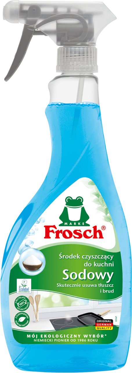 FROSCH, środek czyszczący do kuchni, Sodowy, 500 ml