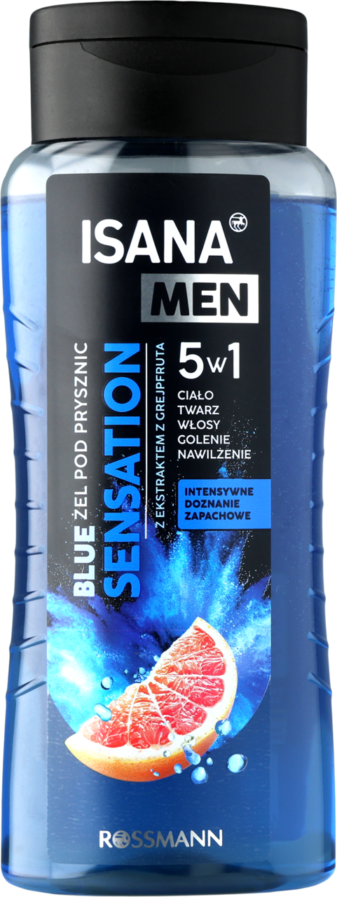 ISANA MEN, żel pod prysznic, sezonowy, 300 ml