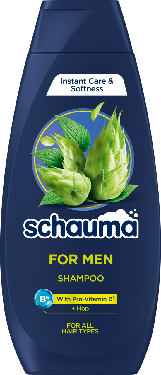 SCHAUMA, For Men, szampon do włosów dla mężczyzn, do codziennego stosowania, 400 ml