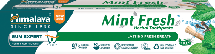 HIMALAYA, Gum Expert Mint Fresh, pasta do zębów, ziołowa, 75 ml