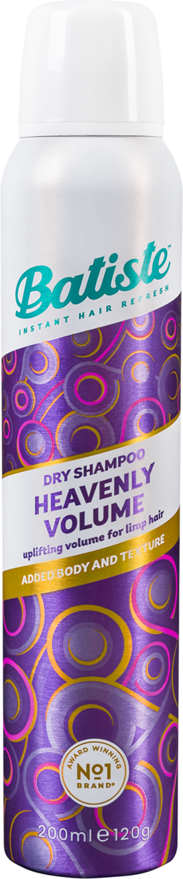 BATISTE, Heavenly Volume, suchy szampon do włosów zwiększający objętość, 200 ml