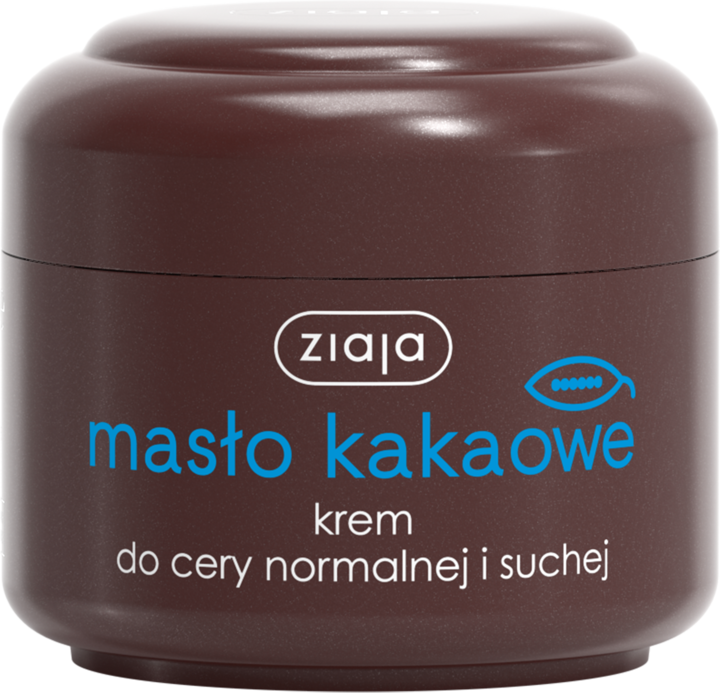 ZIAJA, Masło Kakaowe, krem do twarzy, odżywczy, 50 ml