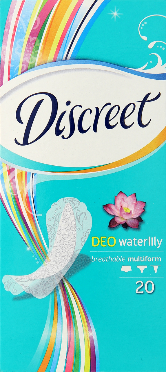 DISCREET, zapachowe, cienkie i chłonne wkładki higieniczne, Multiform ...