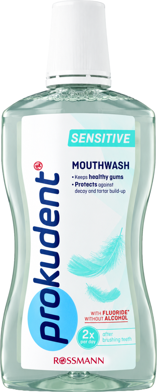 PROKUDENT, Sensitive, płyn do płukania jamy ustnej, do zębów wrażliwych, 500 ml