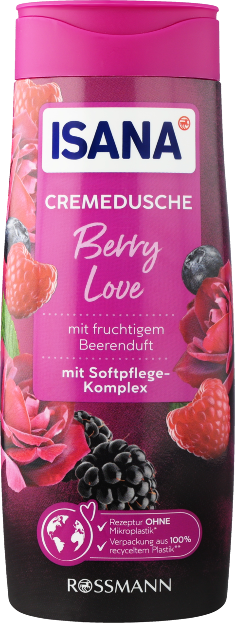 ISANA, żel pod prysznic o zapachu sezonowym, pielęgnujący, 300 ml