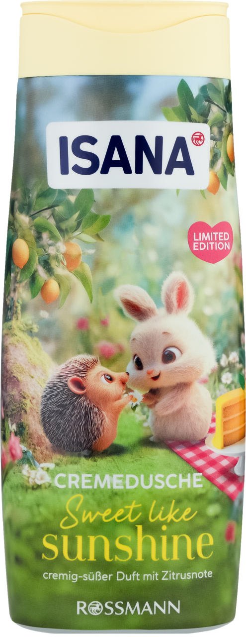 ISANA, żel pod prysznic o zapachu sezonowym, 300 ml