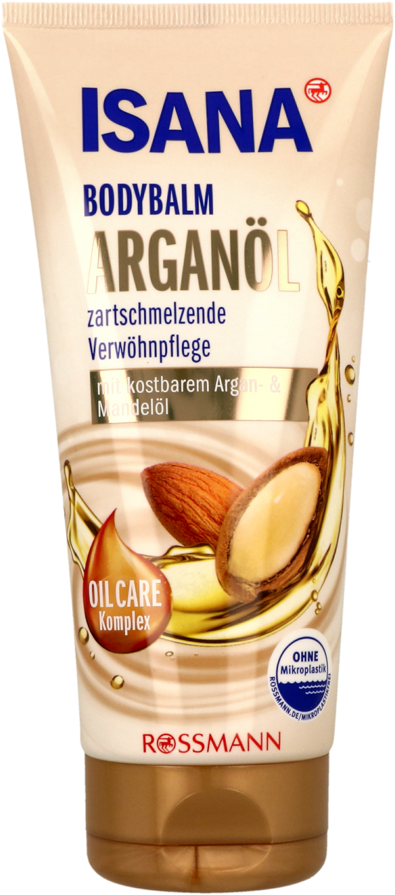 ISANA, balsam do ciała z olejem arganowym i olejem migdałowym, 200 ml