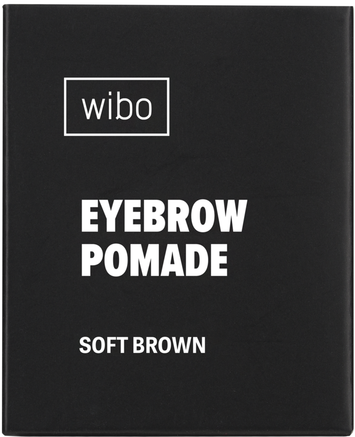 WIBO, pomada do brwi, wodoodporna, nr 1 Soft Brown, 3,5 g