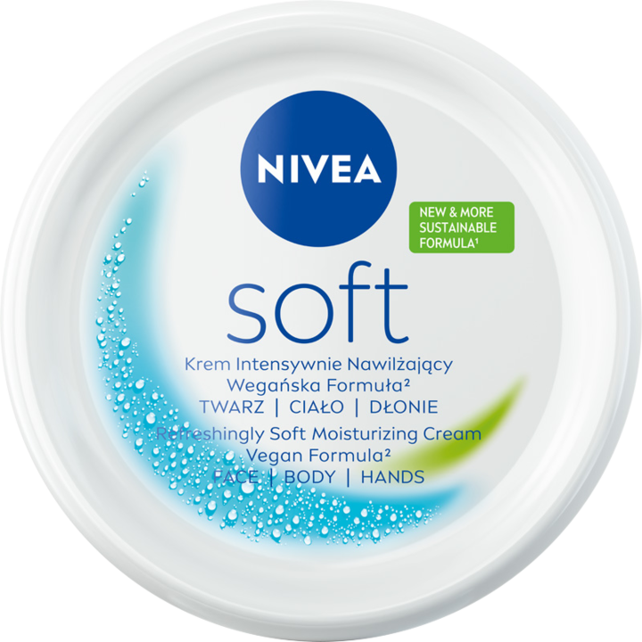 NIVEA, Soft, krem uniwersalny, nawilżający, 300 ml