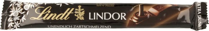 LINDT, Lindor, czekolada gorzka z nadzieniem, 38 g