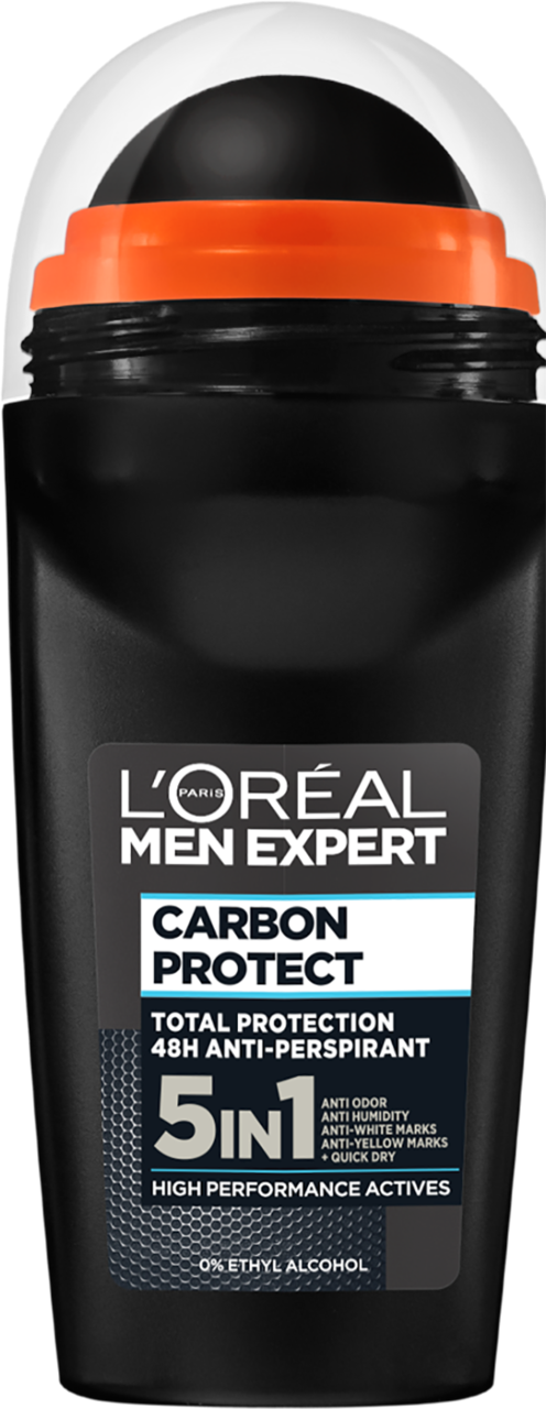 L'ORÉAL PARIS MEN EXPERT, Carbon Protect, antyperspirant w kulce, 48h, 50 ml