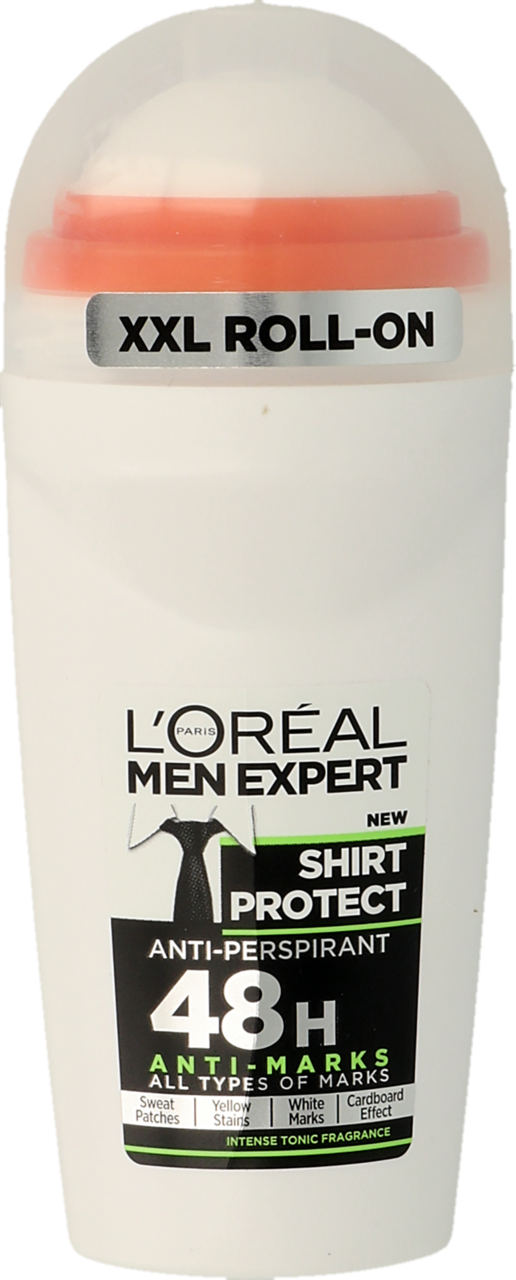 L'ORÉAL PARIS MEN EXPERT, Shirt Protect, antyperspirant w kulce, 48h, 50 ml