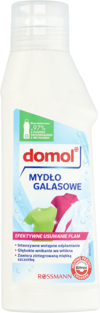 DOMOL, mydło galasowe odplamiające, 250 ml