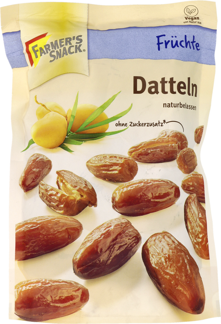 FARMER'S SNACK, suszone daktyle, drylowane, 200 g