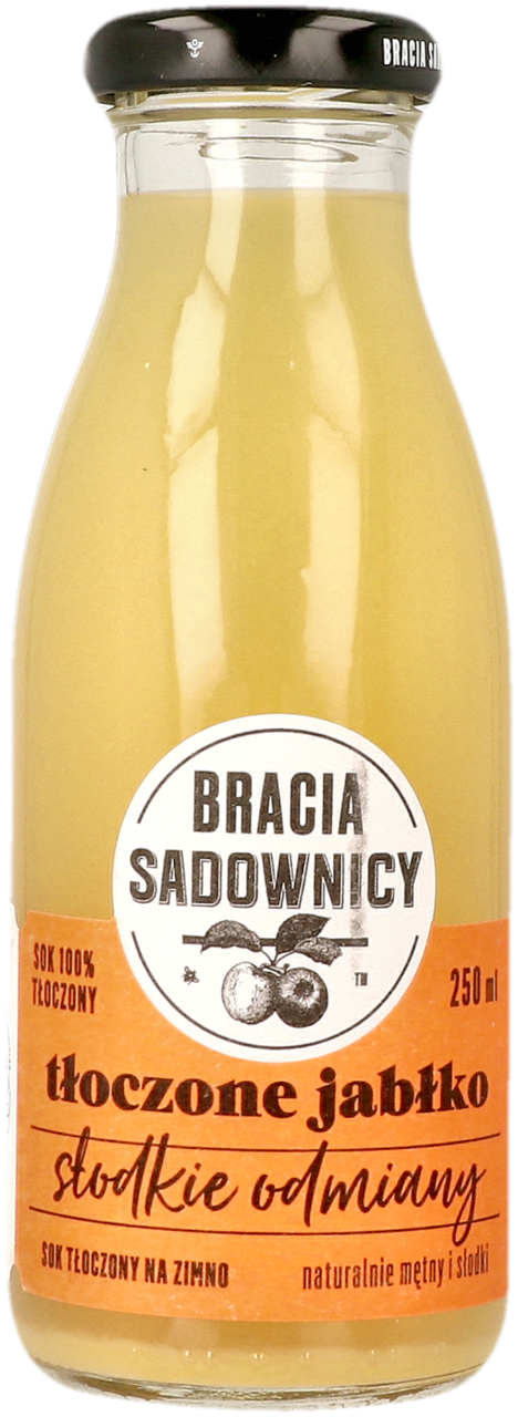 BRACIA SADOWNICY, sok, tłoczone jabłko, 250 ml