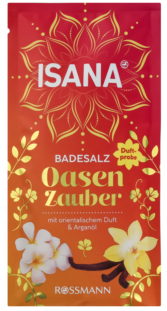 ISANA, sól do kąpieli, zapach sezonowy, 80 g