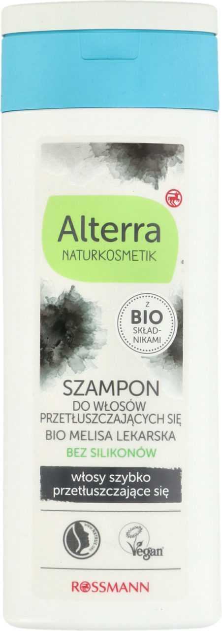 ALTERRA, szampon do włosów przetłuszczających się, Bio Melisa Lekarska