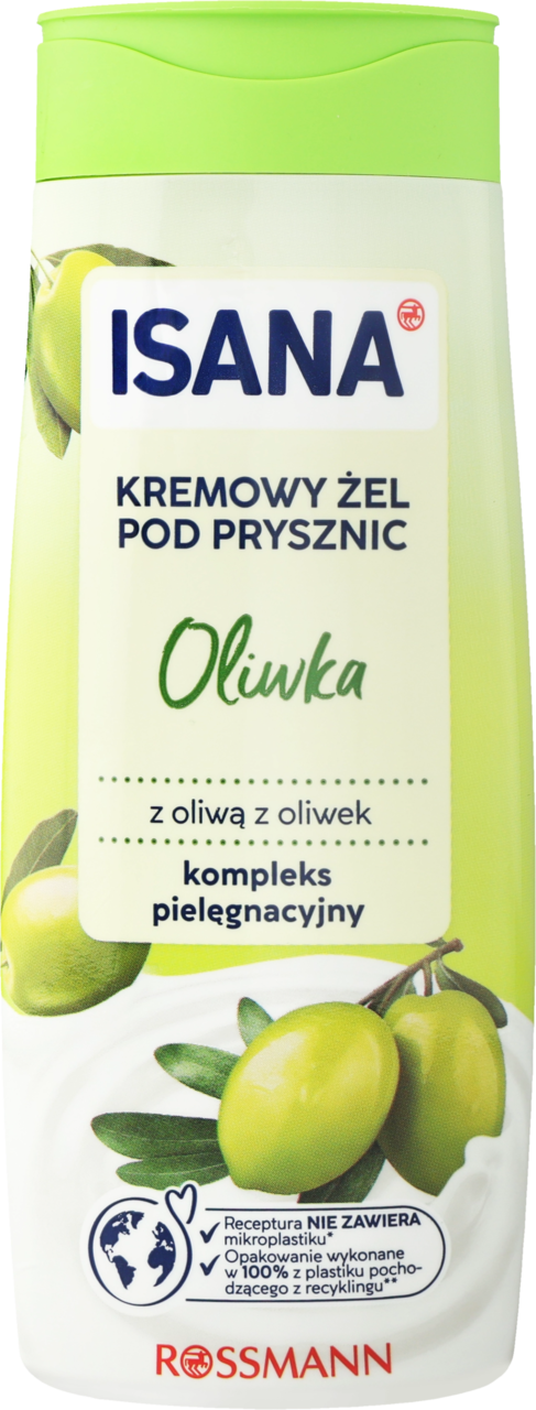 ISANA, żel pod prysznic Oliwka, 300 ml