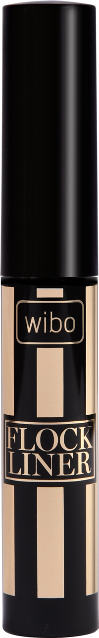 WIBO, Flock Liner, eyeliner z aplikatorem, Black, 4 g
