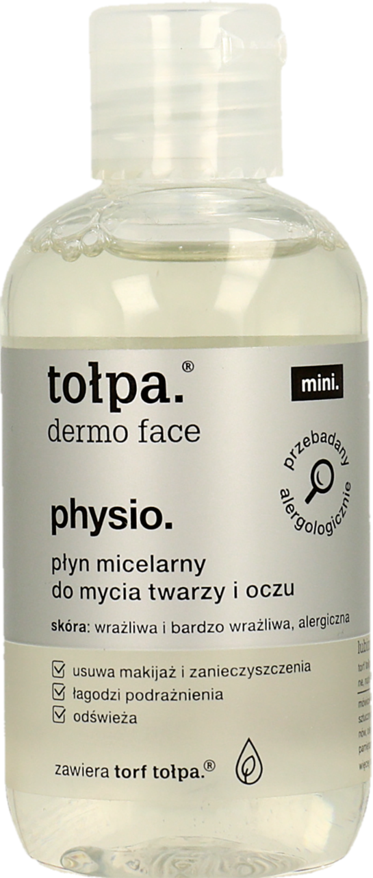 TOŁPA, Dermo Face Physio., płyn micelarny, łagodny, 100 ml