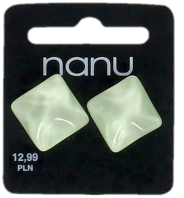 AVANTI, Nanu, kolczyki, Zielone, 1 para