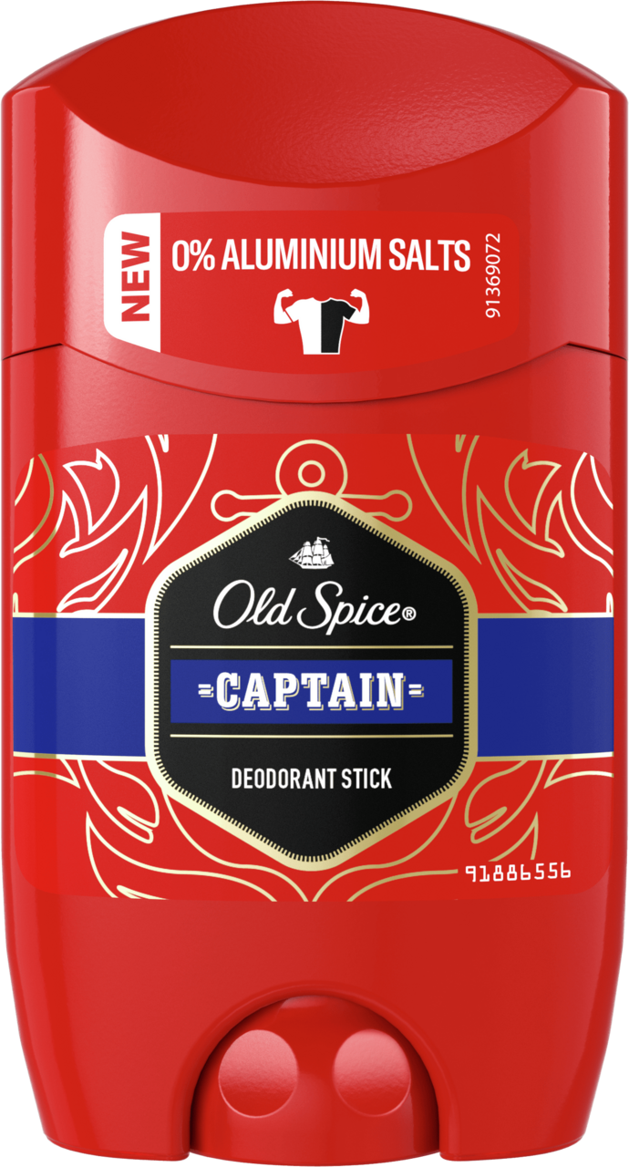 OLD SPICE, Captain , dezodorant w sztyfcie, 50 ml | Drogeria Rossmann.pl