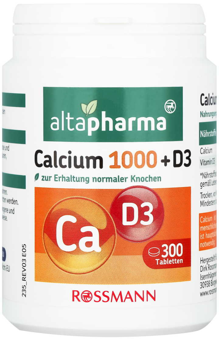 ALTAPHARMA, tabletki, Wapń + Witamina D3, suplement diety, 300 szt.