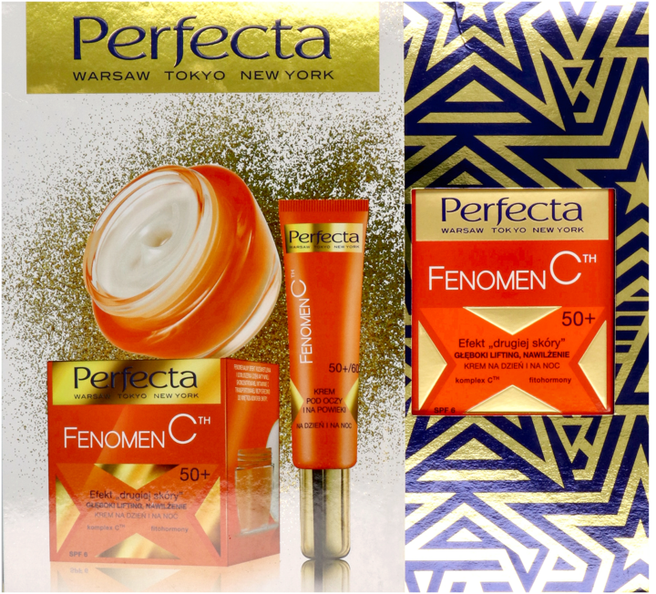PERFECTA, krem na dzień/noc 50+ 50 ml, krem pod oczy 50+/60+ 15 ml, 1 ...