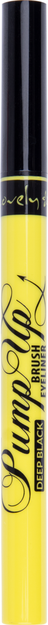 LOVELY, Pump Up, eyeliner, Deep Black, 1 szt.