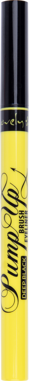 LOVELY, Pump Up, eyeliner, Deep Black, 1 szt.