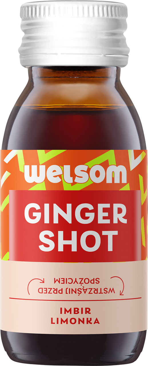 WELSOM, Ginger Shot , napój typu shot, Imbir i Limonka, 60 ml Drogeria Rossmann.pl