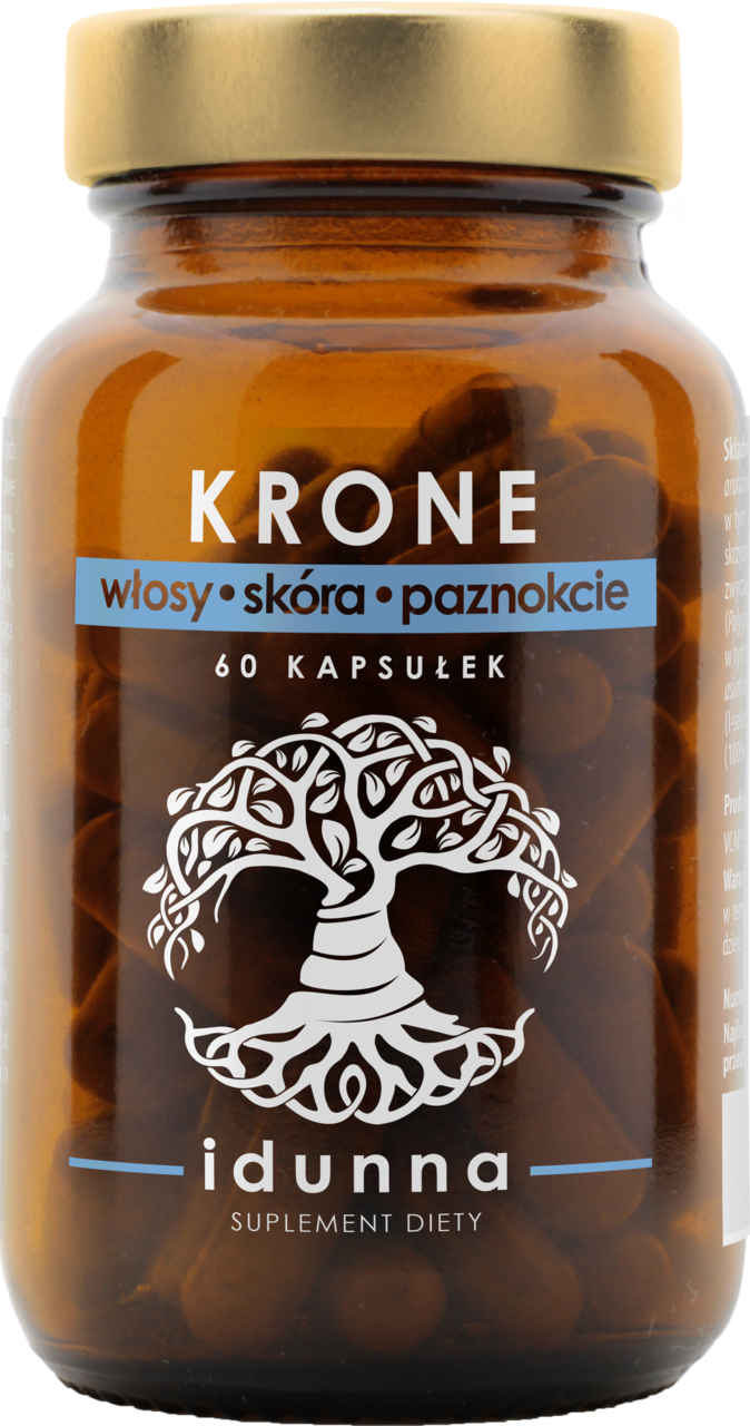 IDUNNA, Krone, kapsułki, Włosy, skóra i paznokcie, suplement diety, 60 szt.