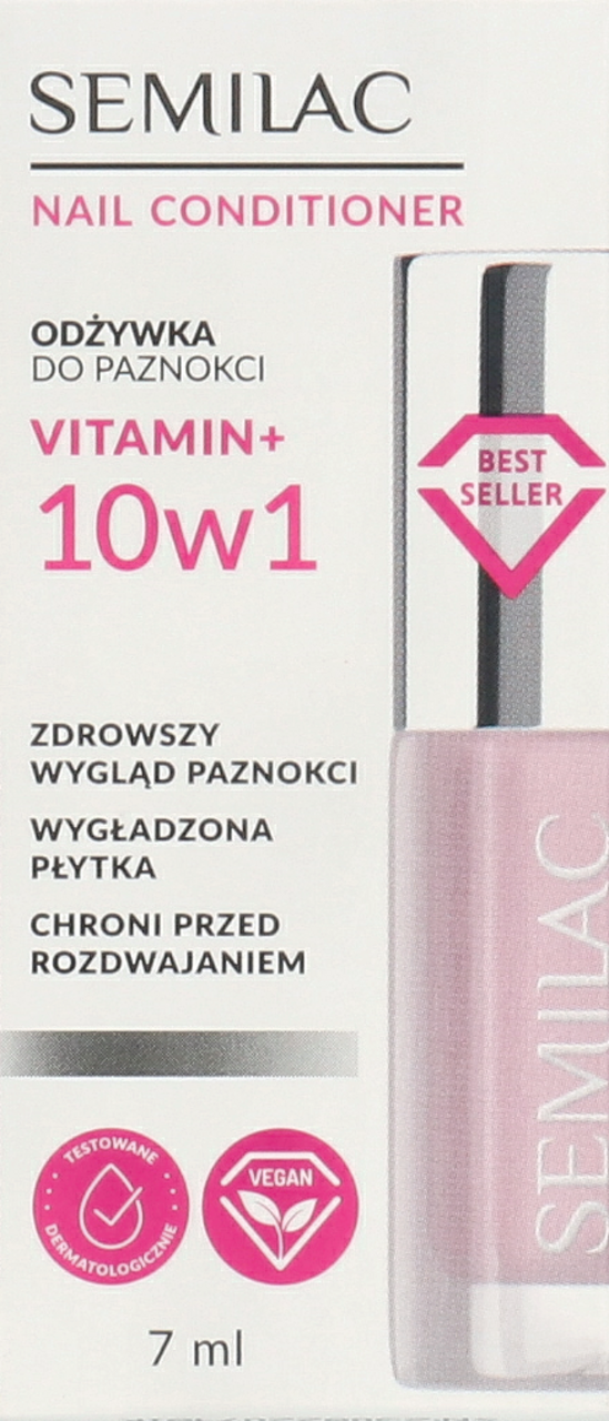 SEMILAC, Care , odżywka do paznokci, Vitamin+, 10w1, 7 ml | Drogeria ...