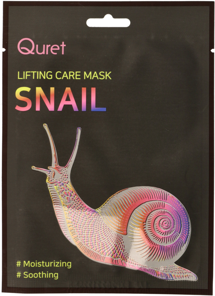 QURET, Snail, maska w płachcie, liftingująca, 25 g