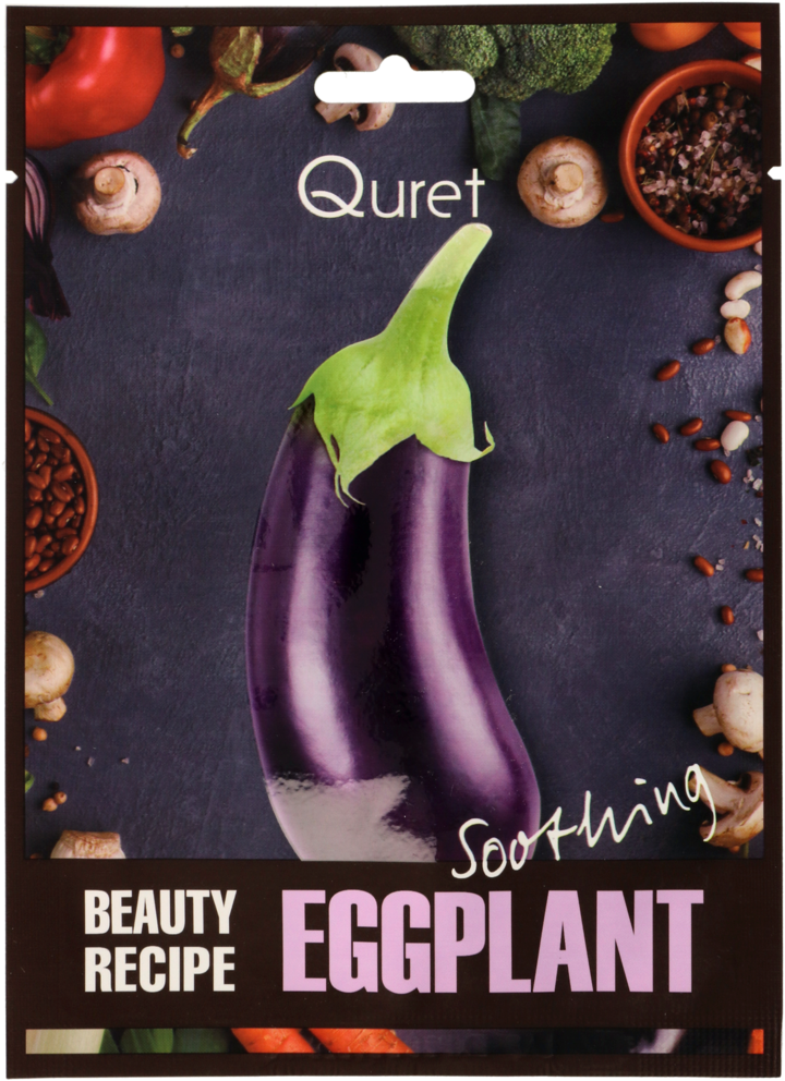 QURET, Beauty Recipe , maseczka do twarzy, w płachcie, wygładzająca, 25 ...