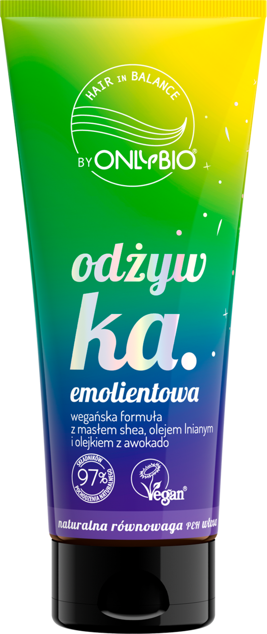 ONLYBIO HAIR IN BALANCE, odżywka do włosów, emolientowa, 200 ml