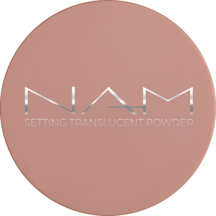 NAM, puder do twarzy, Transparentny, 8 g