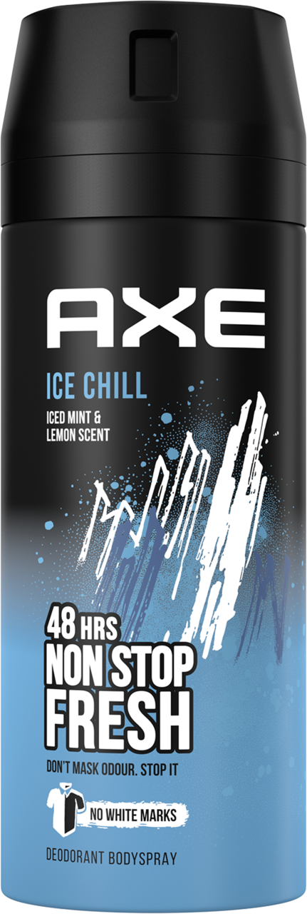 AXE, Ice Chill, dezodorant w sprayu dla mężczyzn, 48h, 150 ml
