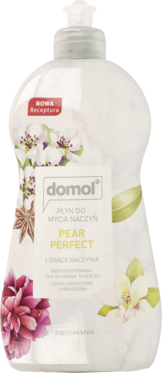 DOMOL, Pear Perfect, płyn do mycia naczyń, 500 ml