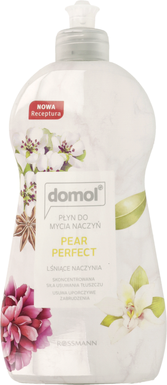DOMOL, Pear Perfect, płyn do mycia naczyń, 500 ml