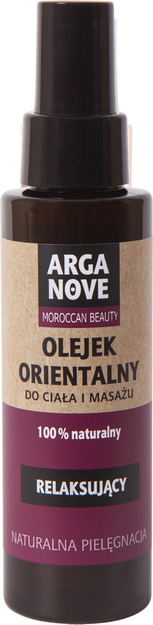 ARGANOVE, olejek do ciała i masażu, orientalny, relaksujący, 100% naturalny, 100 ml