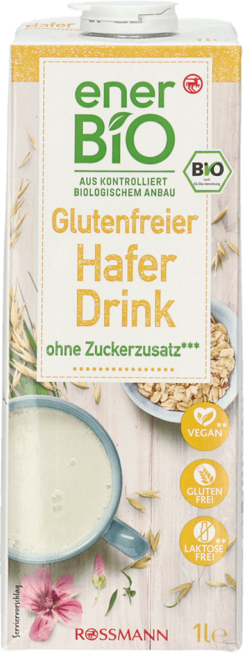 ENERBIO, napój owsiany, bezglutenowy, 1 l