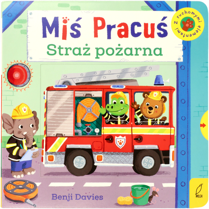 WILGA, Benji Davies, Miś Pracuś, Straż pożarna, 1 szt.