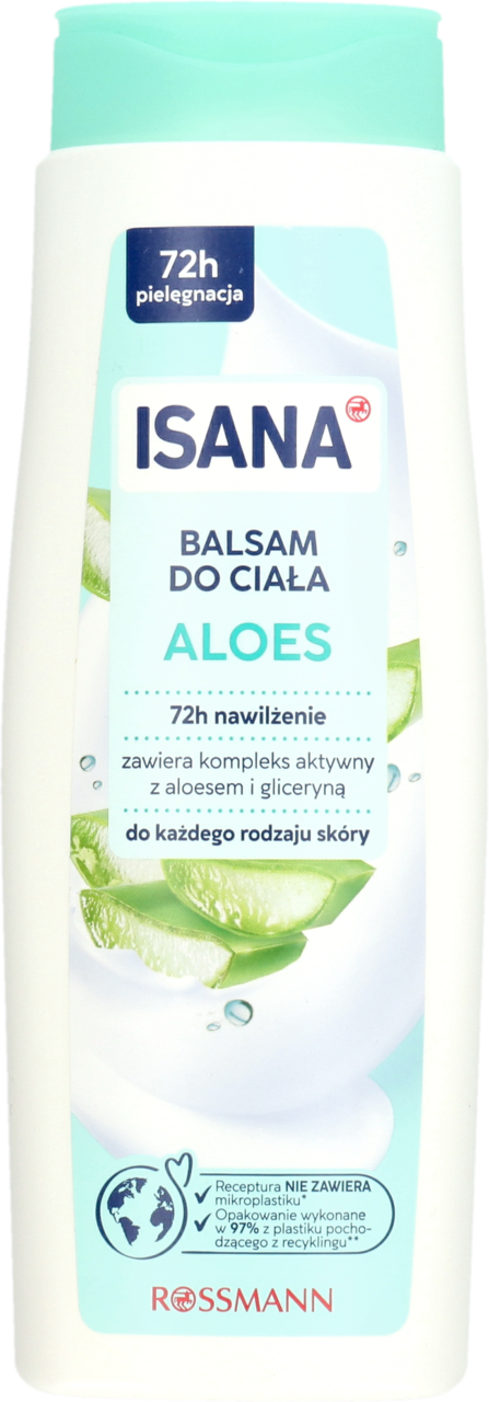 ISANA, balsam do ciaa, Aloe Vera, 400 ml | Drogeria Rossmann.pl