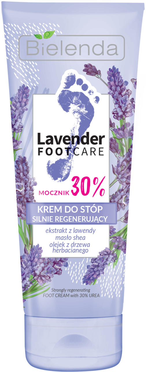BIELENDA, Lavender, krem do stóp, silnie regenerujący, 75 ml