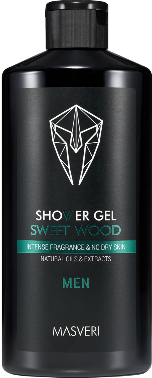 MASVERI, Men Sweet Wood, żel pod prysznic dla mężczyzn, 300 ml