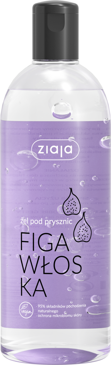 ZIAJA, żel pod prysznic, Figa Włoska, 500 ml