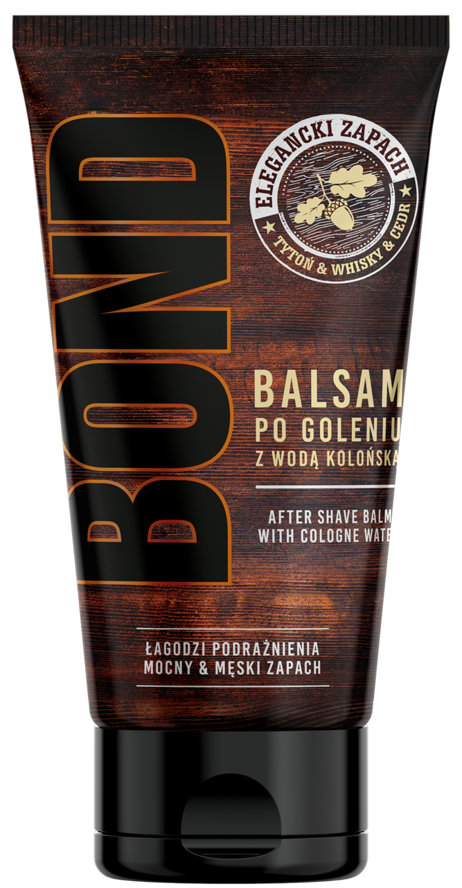 BOND, balsam po goleniu, z wodą kolońską, 150 ml