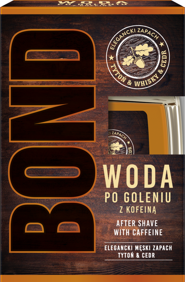 BOND, woda po goleniu, z kofeiną, 100 ml