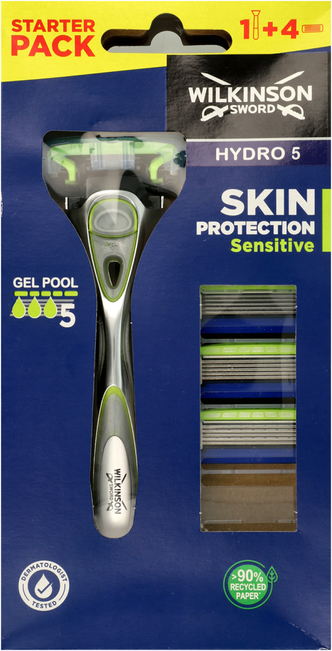 WILKINSON SWORD, Hydro 5 Sensitive, maszynka do golenia, 5-ostrzowa, z ...